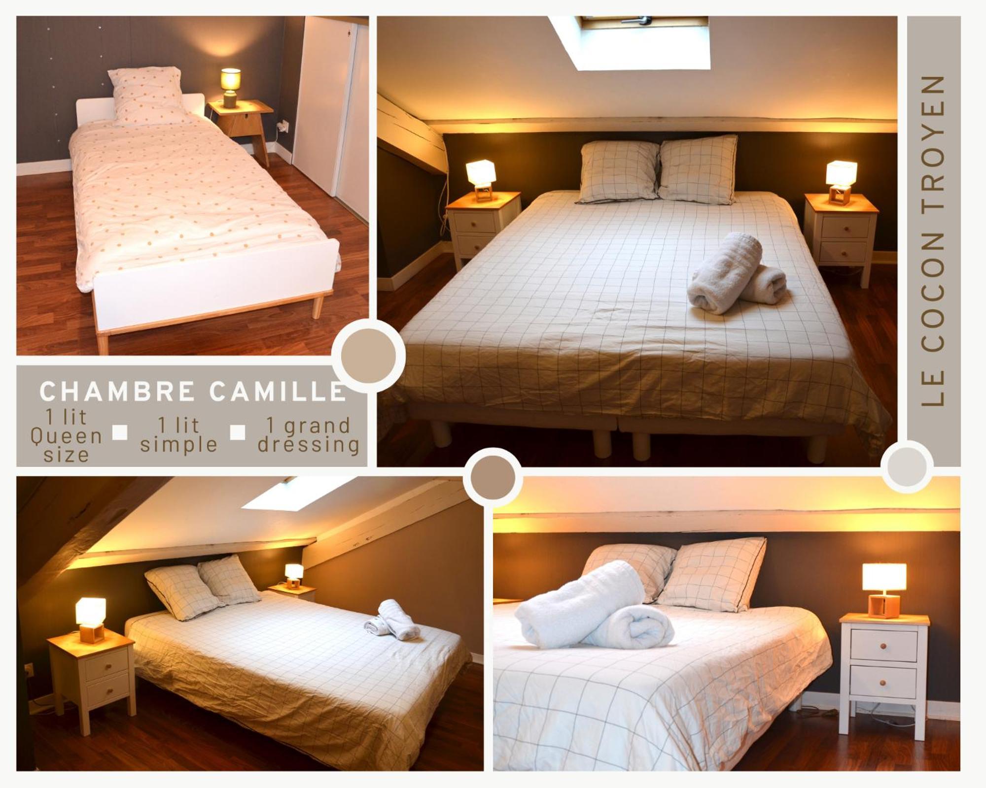 Ferienwohnung Le Cocon Troyen - 6-8P - 2 Parking Gratuits Troyes Exterior foto